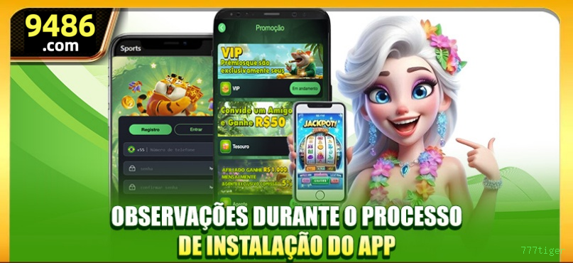 Imagem promocional da plataforma 777tiger